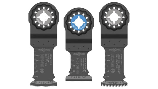 Bosch OSL003VP Starlock 1-1/4" Hcs, Xtra Clean, Carbide 3Pk