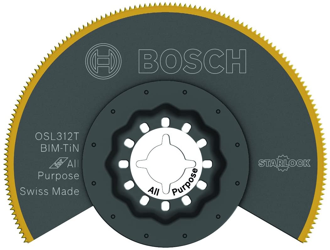 Bosch OSL312T Starlock 3-1/2" Tin Bim Segment Bld