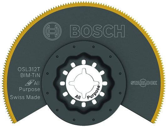 Bosch OSL312T Starlock 3-1/2" Tin Bim Segment Bld