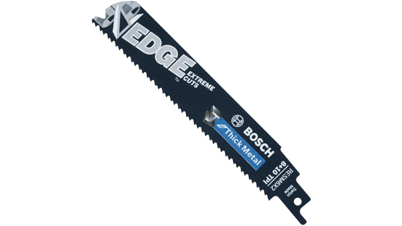 Bosch RESM6X2-25B 6" 8+10 Tpi Edge Recip 25B Tb (Priced Per Blade) 10Pk