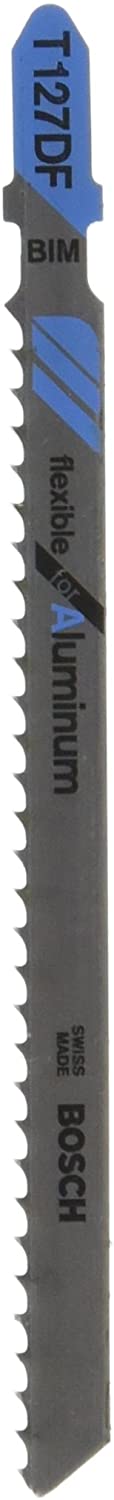 Bosch T127DF100 4", 8Tpi, Bi-Metal Bosch Shank Jigsaw Blade (100 Pk)