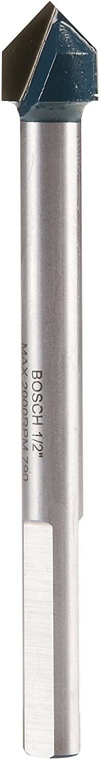 Bosch GT600 1/2" Glass & Tile Bit (Carded)