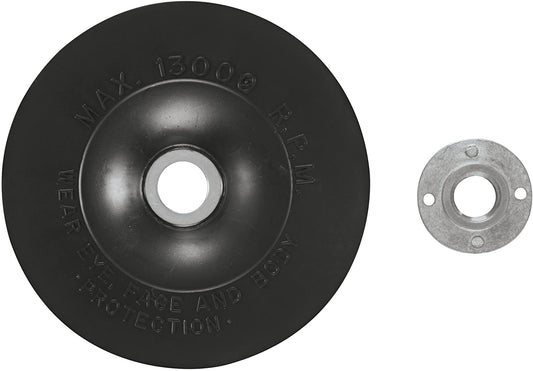 Bosch MG0500 5" Rubber Backing Pad W/ Lock Nut