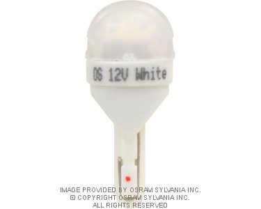 Sylvania Automotive 32949 Sylvania 158 White Syl Led Mini Bulb, 1 Pack