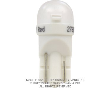 Sylvania Automotive 32951 Sylvania 158R Red Syl Led Mini Bulb, 1 Pack