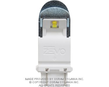 Sylvania Automotive 31955 Sylvania 3156 White Zevo Led Mini, 2 Pack