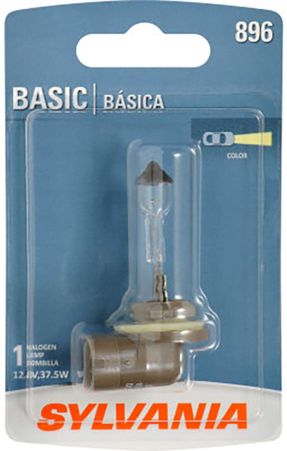 Sylvania Automotive 35461 Sylvania 896 Basic Fog Bulb, Pack Of 1