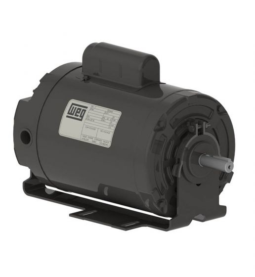 WEG .7518ES1BRBPFB56 0.75HP,1800RPM,B56 Frame,TEAO-1P-ResilientBase (1 EA)