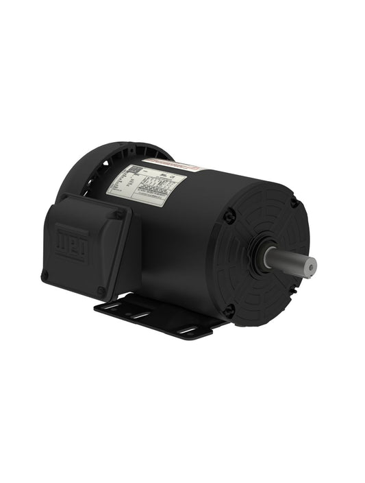 WEG 00118ET3H143T-SG 1HP,1800RPM,143/5T Frame,ThreePhase-TEFCRolledSteelwithAEGIS-footMount (1 EA)