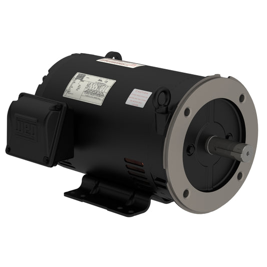 WEG 00212OT3E184TC-S 2HP,1200RPM,182/4TC Frame,RSODP-FLANGE (1 EA)