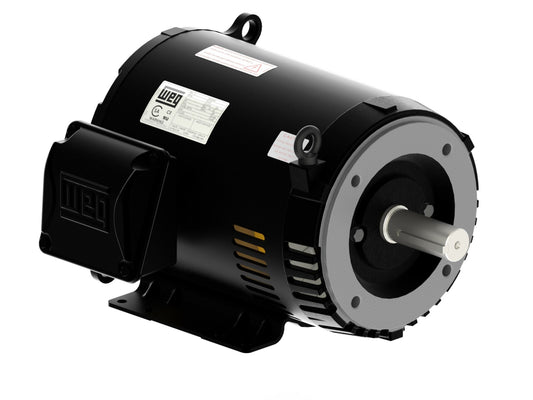 WEG 00512OT3H215TC-S 5HP,1200RPM,213/5TC Frame,RSODP-FLANGE (1 EA)