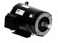 WEG 00536OT3V182TC-S 5HP,3600RPM,182/4TC Frame,RSODP-FLANGE (1 EA)