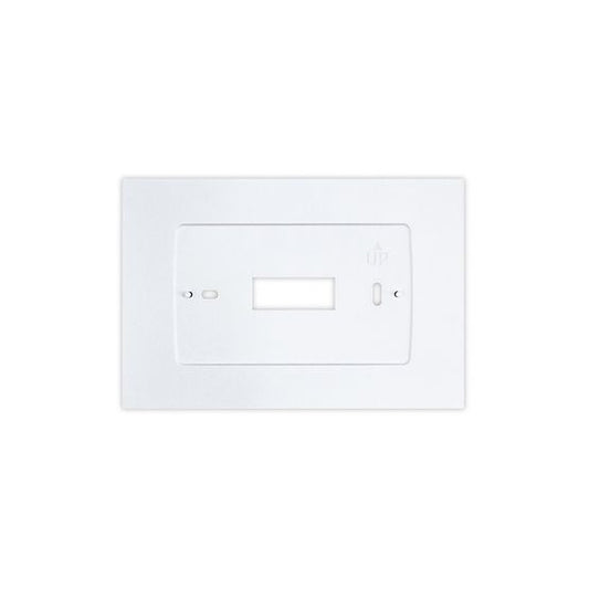 Emerson F61-2500 Wallplate For All Emerson Classic 80 Series Thermostats (Except Emerson 2" And 4" and 80 Series Models), (7-5/8W x 4-7/8H), Classic White Color, Includes Adapter Plate For Mounting To Horizontal or Vertical Junction Box