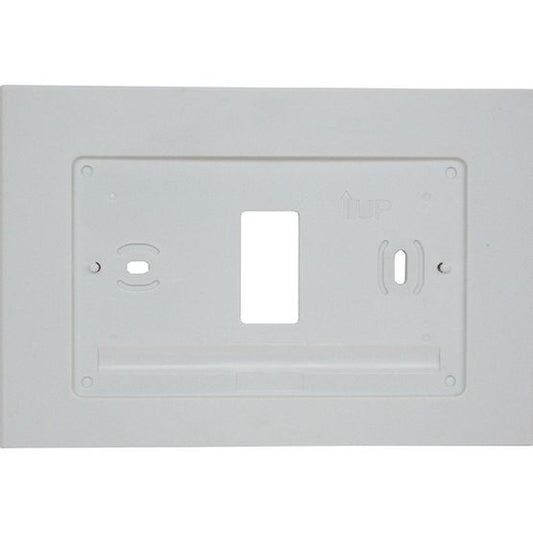 Emerson F61-2663 Wallplate for Sensi Wi-Fi Thermostat And Emerson 80 Series 1F85U-42PR, -42NP, -22PR, -22NP, 1F83H-21PR, -21NP, 1F83C-11PR, -11NP, 63/4W x 41/2H For Use With Or Without Horizontal Junction Box