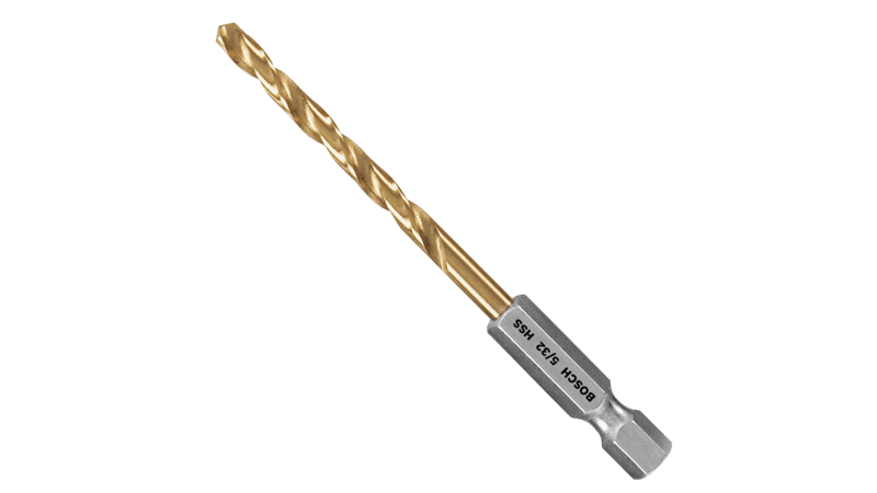 Bosch TI4137IM 5/32" Impact Titanium Drill Bit Bulk