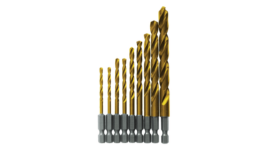 Bosch TI9IM 9Pc Impact Titanium Drill Bit Set