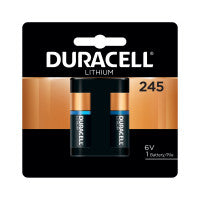 Duracell® DURDL245BPK Duracell® 245 6.0 Volts High Power Lithium Batteries