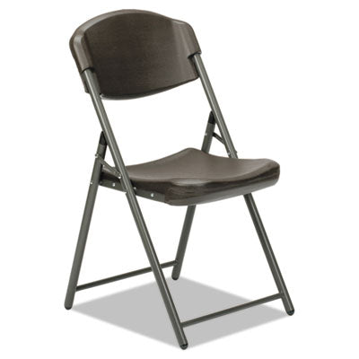 AbilityOne 7105016637984 SKILCRAFT FOLDING CHAIR ESPRESSO