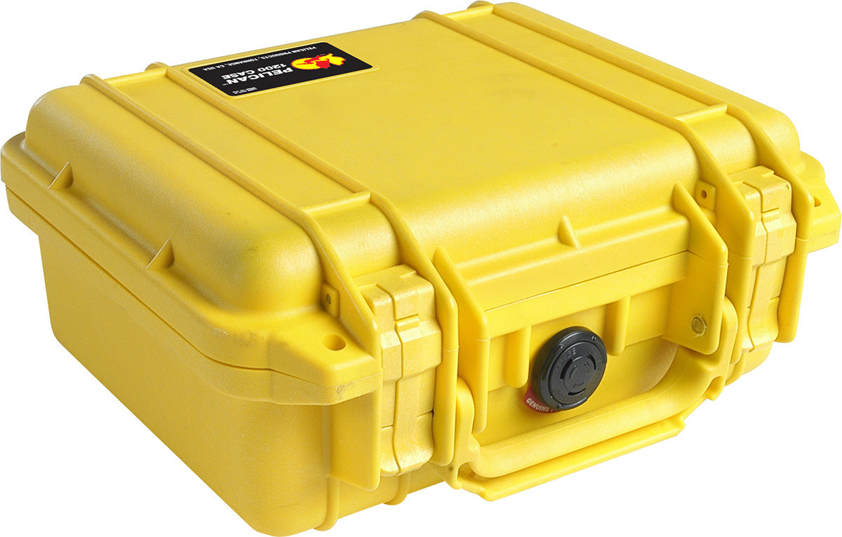 Pelican Protector Case 1200NF, No Foam, YELLOW