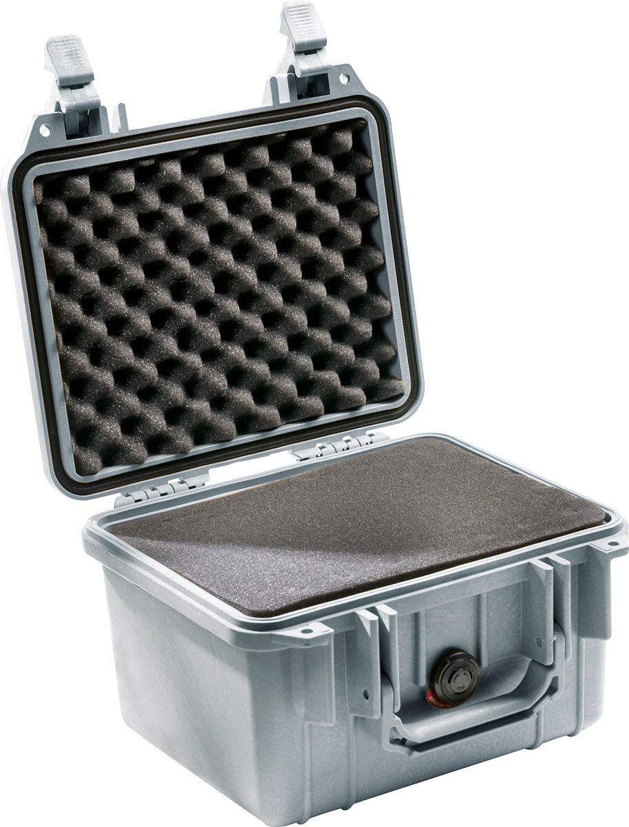 Pelican Protector Case 1300, With Foam, SILVER