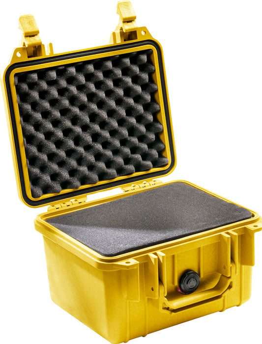 Pelican Protector Case 1300, With Foam, YELLOW