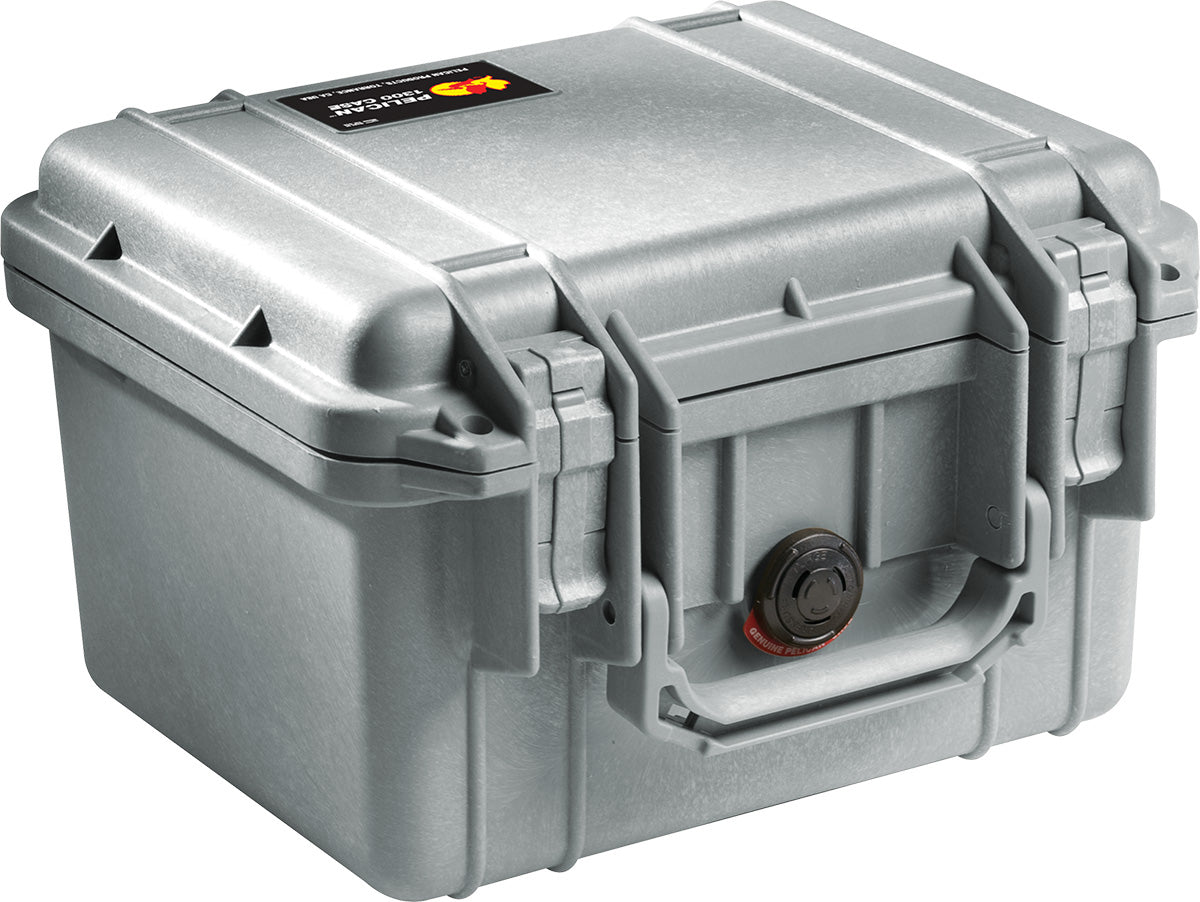 Pelican Protector Case 1300NF, No Foam, SILVER