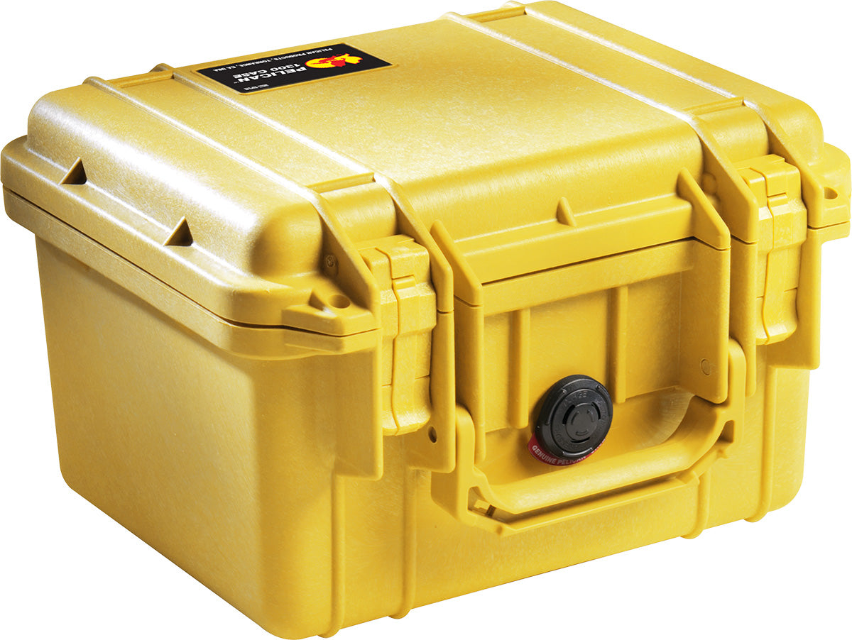 Pelican Protector Case 1300NF, No Foam, YELLOW