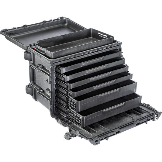 Pelican 0450SD4 WL/4 Shallow+2 Deep Drawers Black