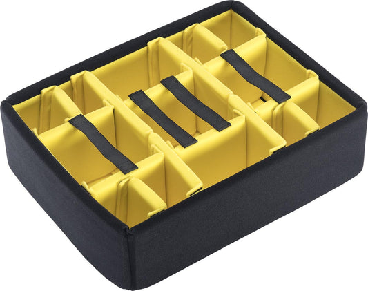 Pelican 1555 DIVIDER/FOAM SET BLACK/YELLOW