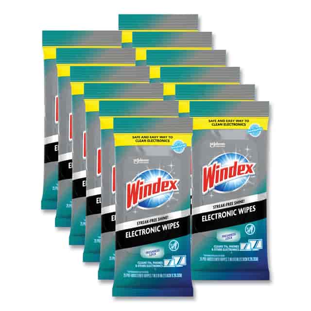 Windex® SJN319248 Electronic Wipes