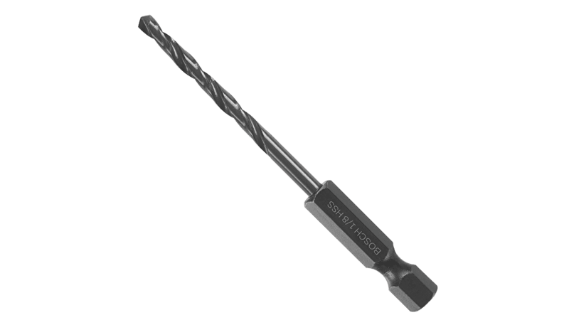 Bosch BL4135IM 1/8" Impact Black Oxide Drill Bit B