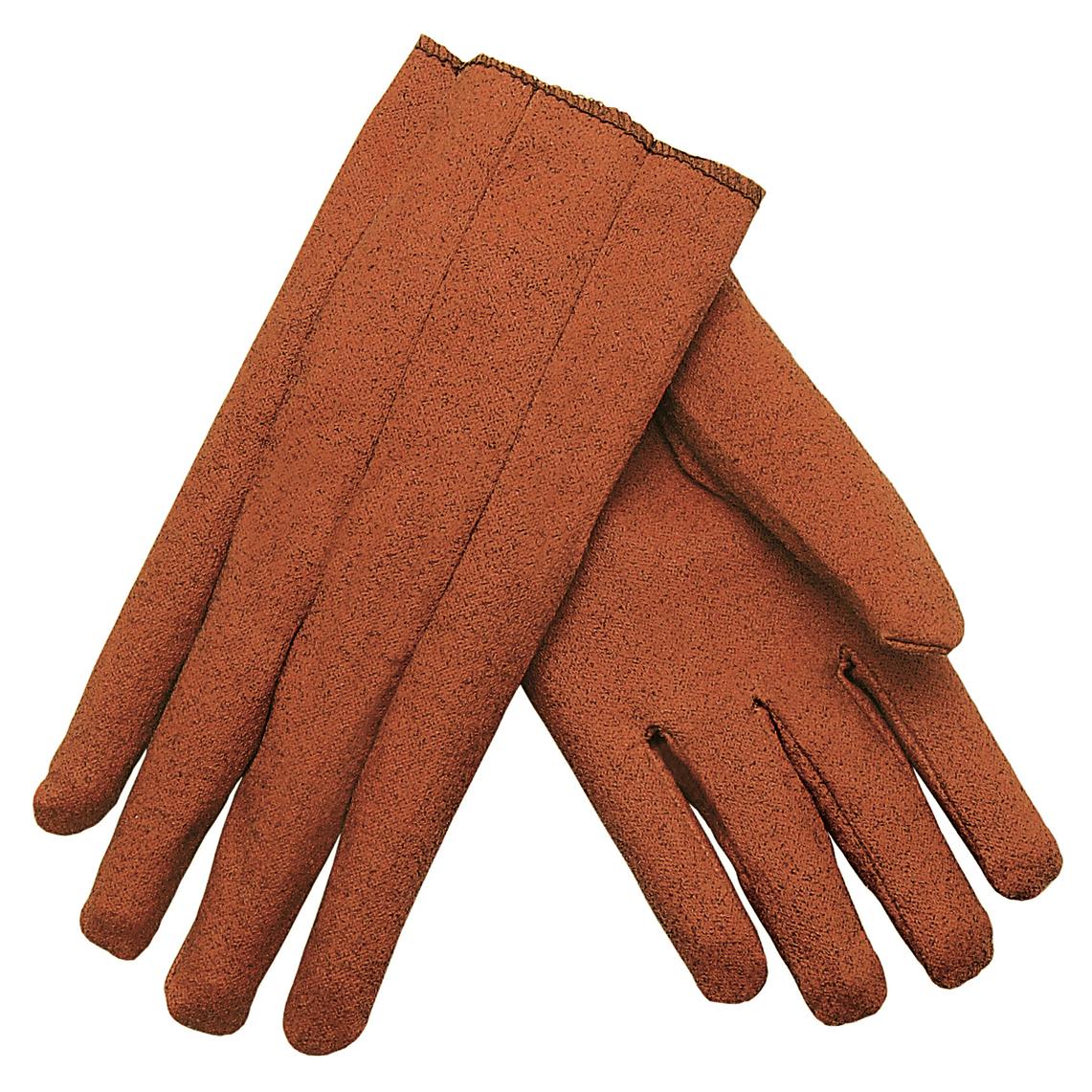 MCR Safety 9800M Vinyl Impregnated, Coated Work Gloves Cut and Sewn Stretch Vinyl Shell Comfortable Slip on Cuff Pattern Industrial Grade (1 DZ)