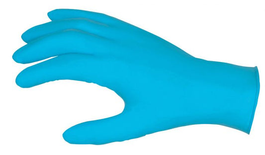 MCR Safety VP6015L 4 mil NitriShield™ Gloves Powder Free Disposable Nitrile Industrial Food Service Grade Textured Finish 9.5 Inches Vending Packaged (1 CS)