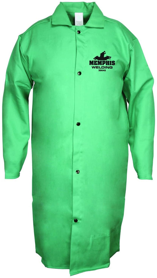 MCR Safety 39045XL F/R Green Cotton 45" Jacket (1EA)