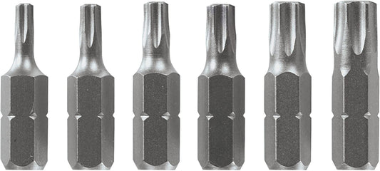 Bosch CC90396 Carded Torx Bit 6Pc Set