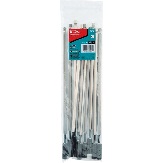 Makita E-01426 Impact XPS® 12" Magnetic Insert Bit Holder, 10/pk, Bulk