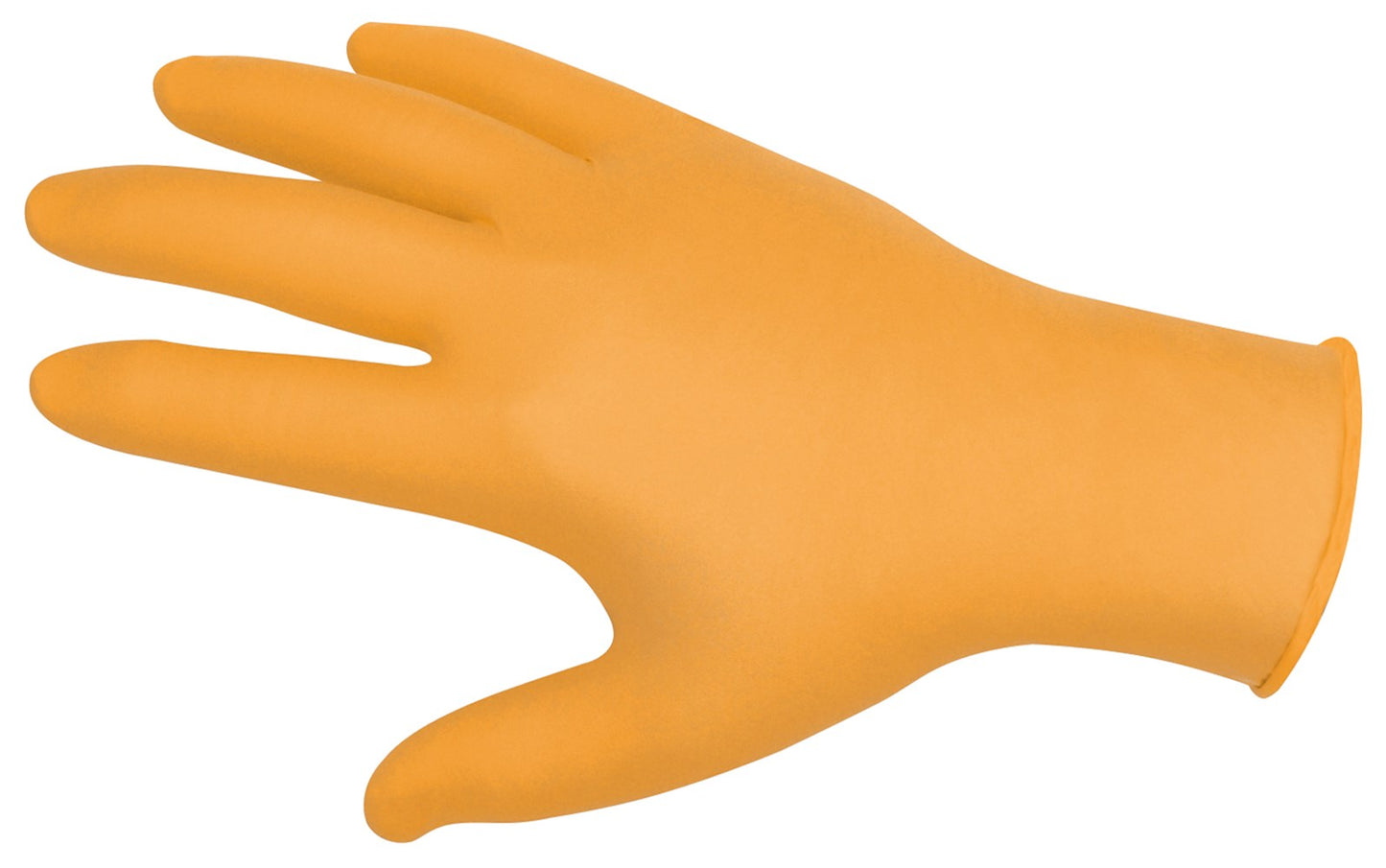 MCR Safety 6010OXL 4 mil (5.03 g) NitriShield™ Gloves Powder Free Disposable Nitrile Premium Medical Grade Textured Grip 9.5 Inches Orange (1 CS)