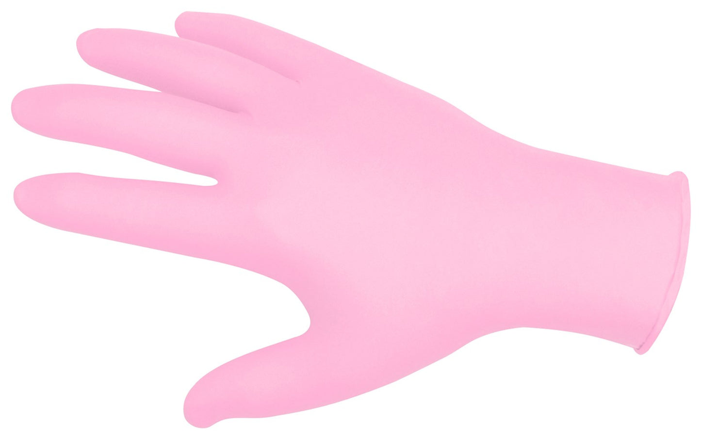 MCR Safety 6010PM 4 mil (5.03 g) NitriShield™ Gloves Powder Free Disposable Nitrile Premium Medical Grade Textured Grip 9.5 Inches Pink (1 CS)