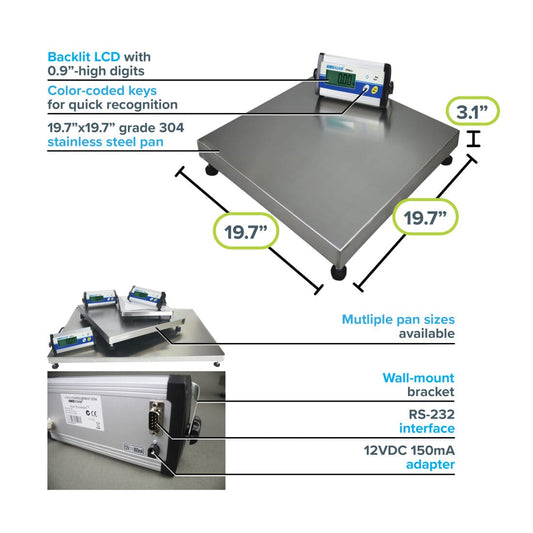 Adam Equipment CPWplus 75M CPWplus Bench and Floor Scales