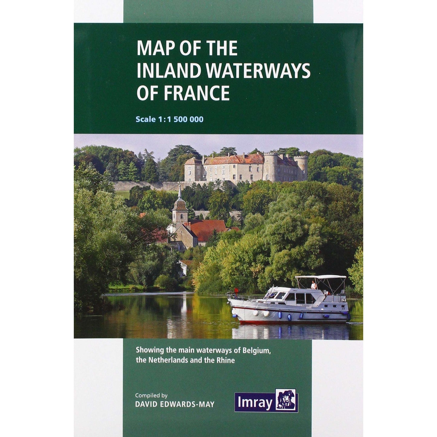 Paradise Clay IMR190 Map of Inland Waterways of France