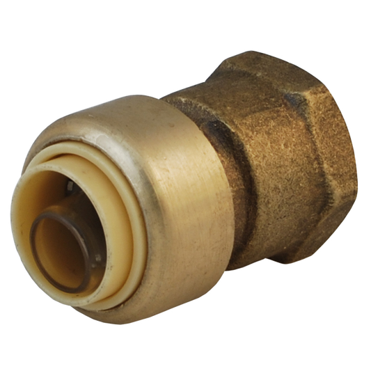Legend Valves 456-705NL 3/4" Insta-Loc II No Lead DZR Forged Brass Push-Fit x FNPT Adapter