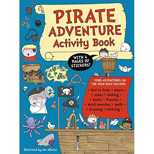 Paradise Clay IPS079 Pirate Adventure - Activity Book