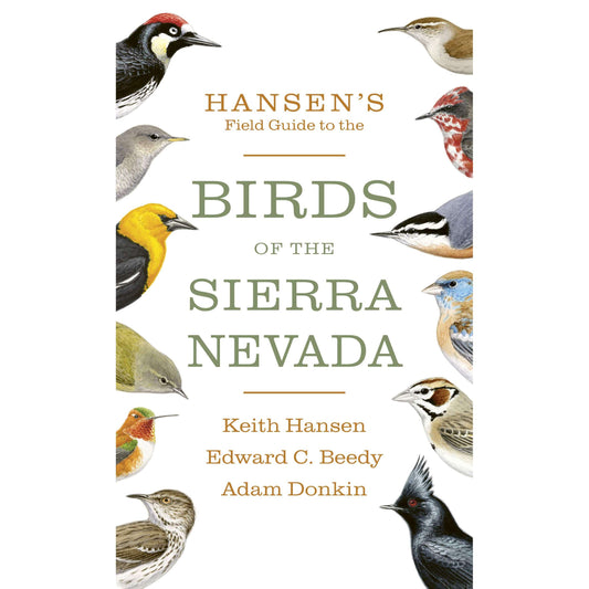 Paradise Clay IPS183 Hansen's Field Guide to the Birds of the Sierra Nevada - Book