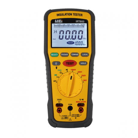 UEI Test IRT803 600V AC/DC Digital Insulation Resistance Tester