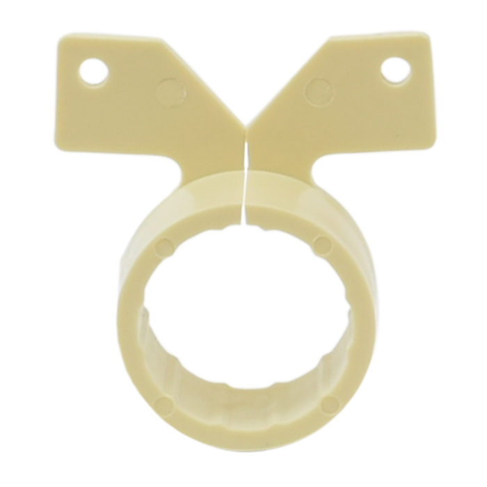 Legend Valves 800-514 3/4" Plastic Isolation Tube Clamp with Pre-Drilled Holes