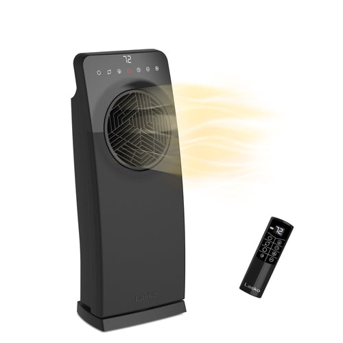 Lasko CC23645 Elite Collection Revolution Full-Room Ceramic Heater with Remote, Black