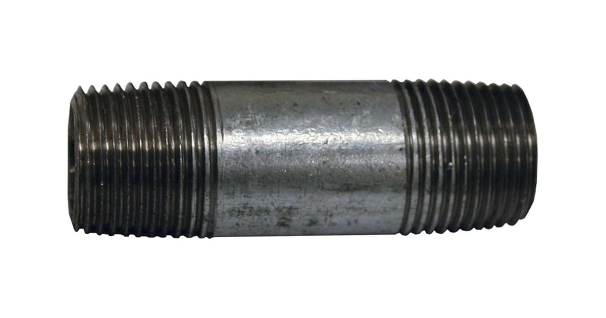 Jones Stephens 52000 2 X CLOSE NIPPLE GALV