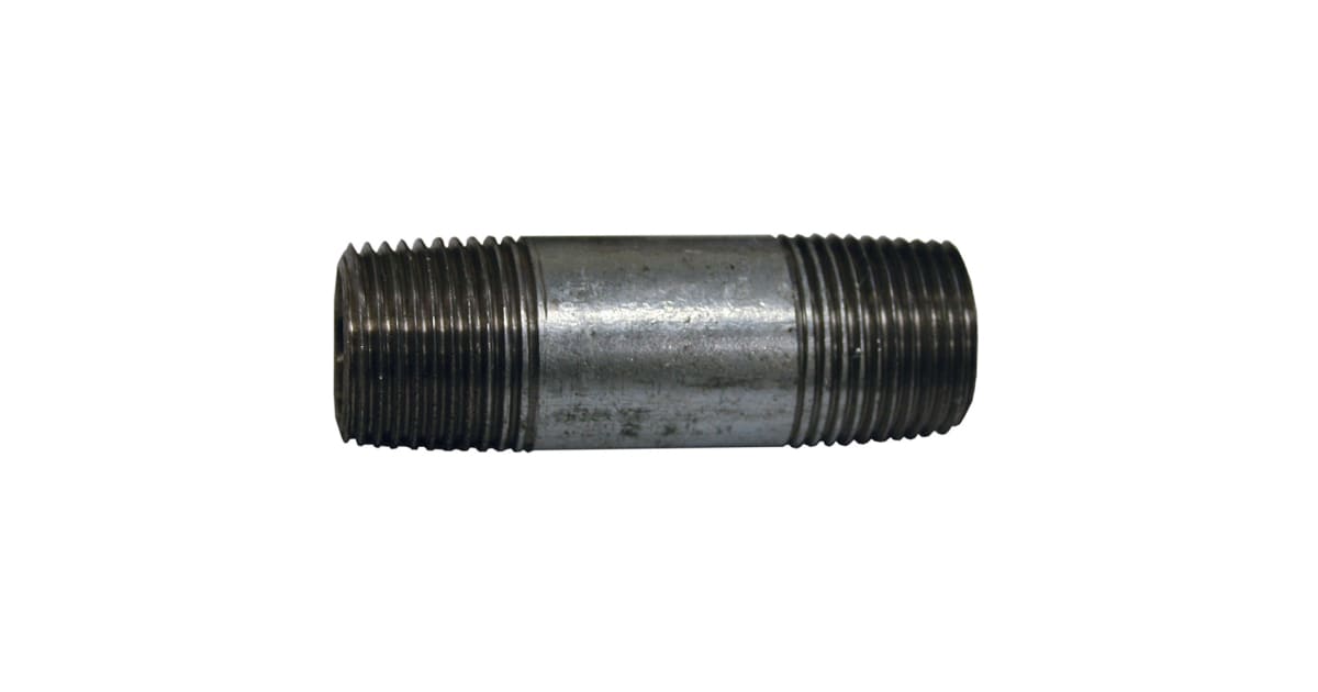 Jones Stephens 51260 1-1/4 X 6 GALV NIPPLE