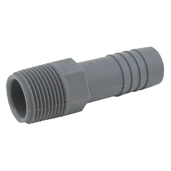 Jones Stephens I10004 1-1/4" Insert x MPT Poly Adapter