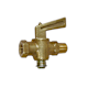 Jones Stephens N01028 1/4" FIP x 1/4" MIP Shut-Off Valve
